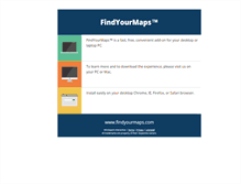 Tablet Screenshot of findyourmaps.com